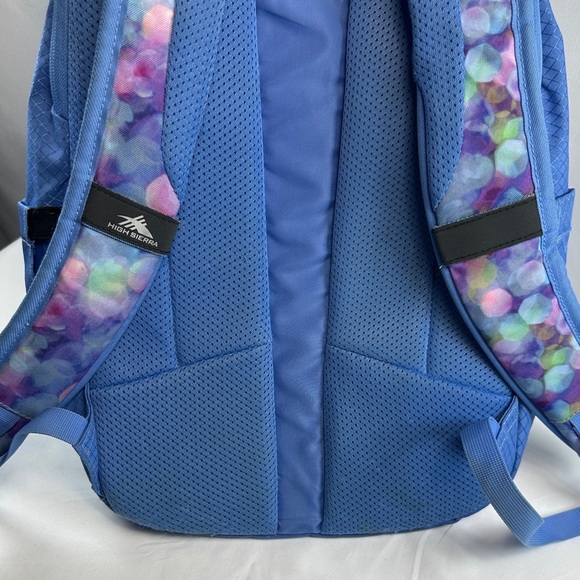 High Sierra Multicolor Backpack with Blue Accents - Picture 9 of 16